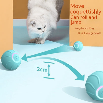 Automatic Bouncing Ball Cat Toy