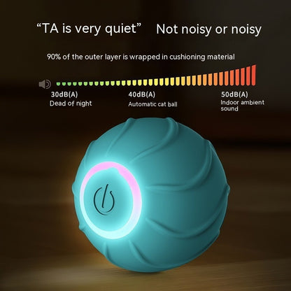 Automatic Bouncing Ball Cat Toy