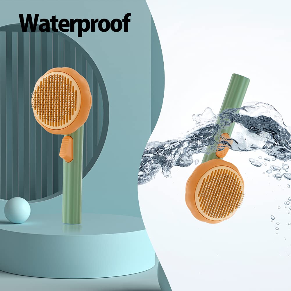 Self Cleaning Pet Pumpkin Brush