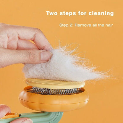 Self Cleaning Pet Pumpkin Brush