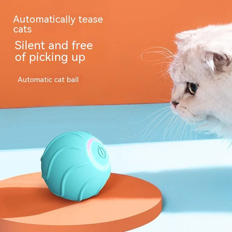 Automatic Bouncing Ball Cat Toy