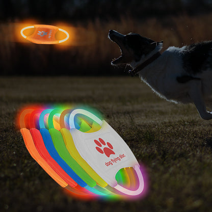 Glowing LED Luminous Flying Discs