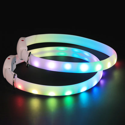 USB Rechargeable Pet LED Collar