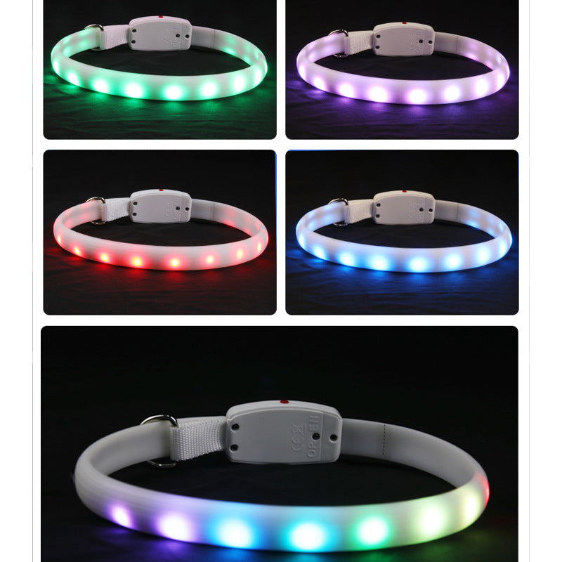 USB Rechargeable Pet LED Collar
