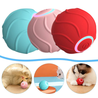 Automatic Bouncing Ball Cat Toy
