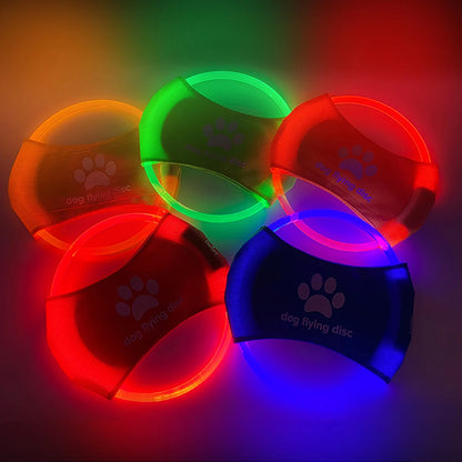 Glowing LED Luminous Flying Discs