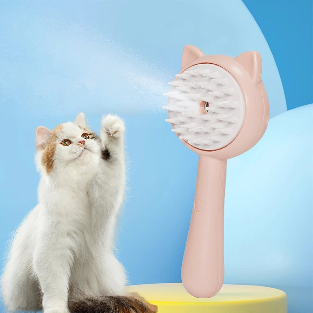 Rechargeable Grooming Mist Brush