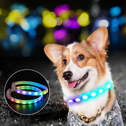 USB Rechargeable Pet LED Collar